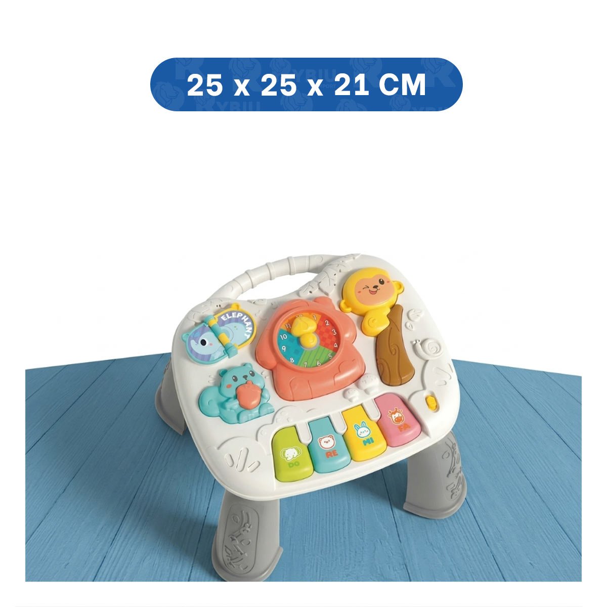 PACK4 TABLERO DE ESTIMULACION INFANTIL COLOR PLOMO 25X21 CM CON JUEGOS YPAPEL REGALO - 4
