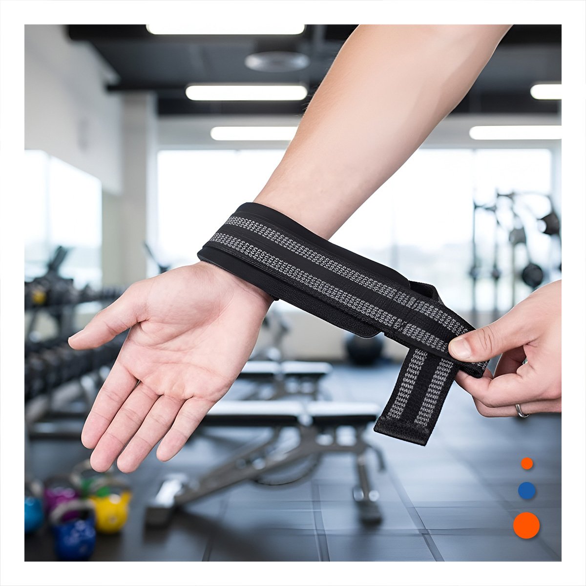 STRAP AJUSTABLE 61X3.8CM NEGRO PARA GIMNASIO YPAPEL REGALO - 2