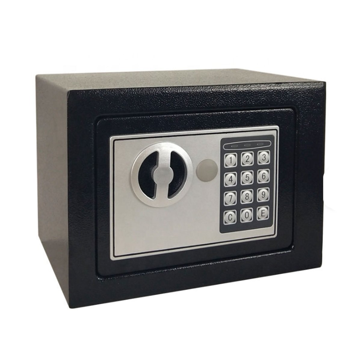FUERTE NEGRO 23X17X17CM PARA DOCUMENTOS Y OBJETOS DE VALOR EN CASA YLIGAS REGALO - 3