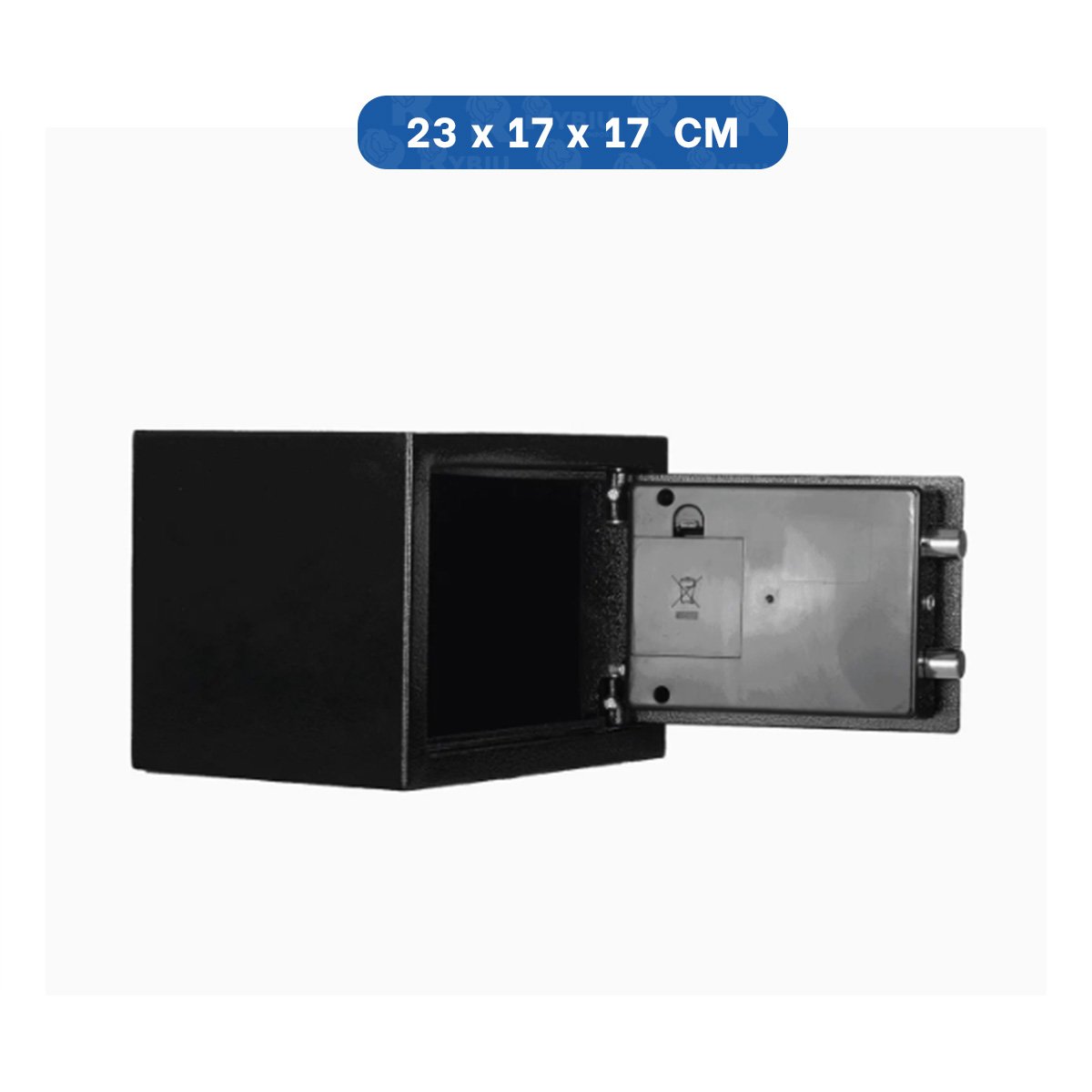 PACK4 CAJA NEGRO 23X17X17CM PARA DINERO Y DOCUMENTOS EN USO DIARIO YPAPEL REGALO - 4
