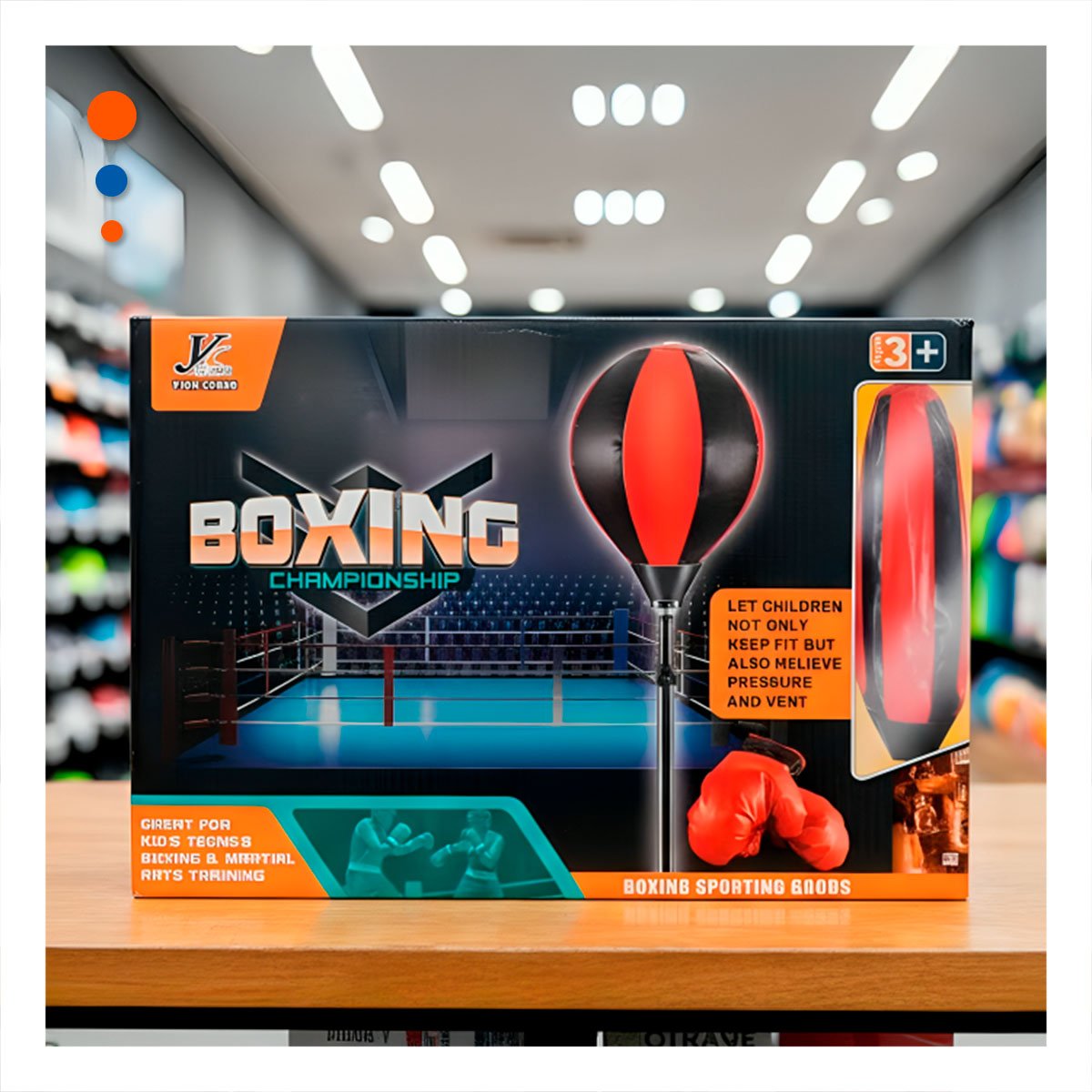 PACK2 EQUIPO BOX DE PIE 102CM COMPACTO Y RESISTENTE - 2
