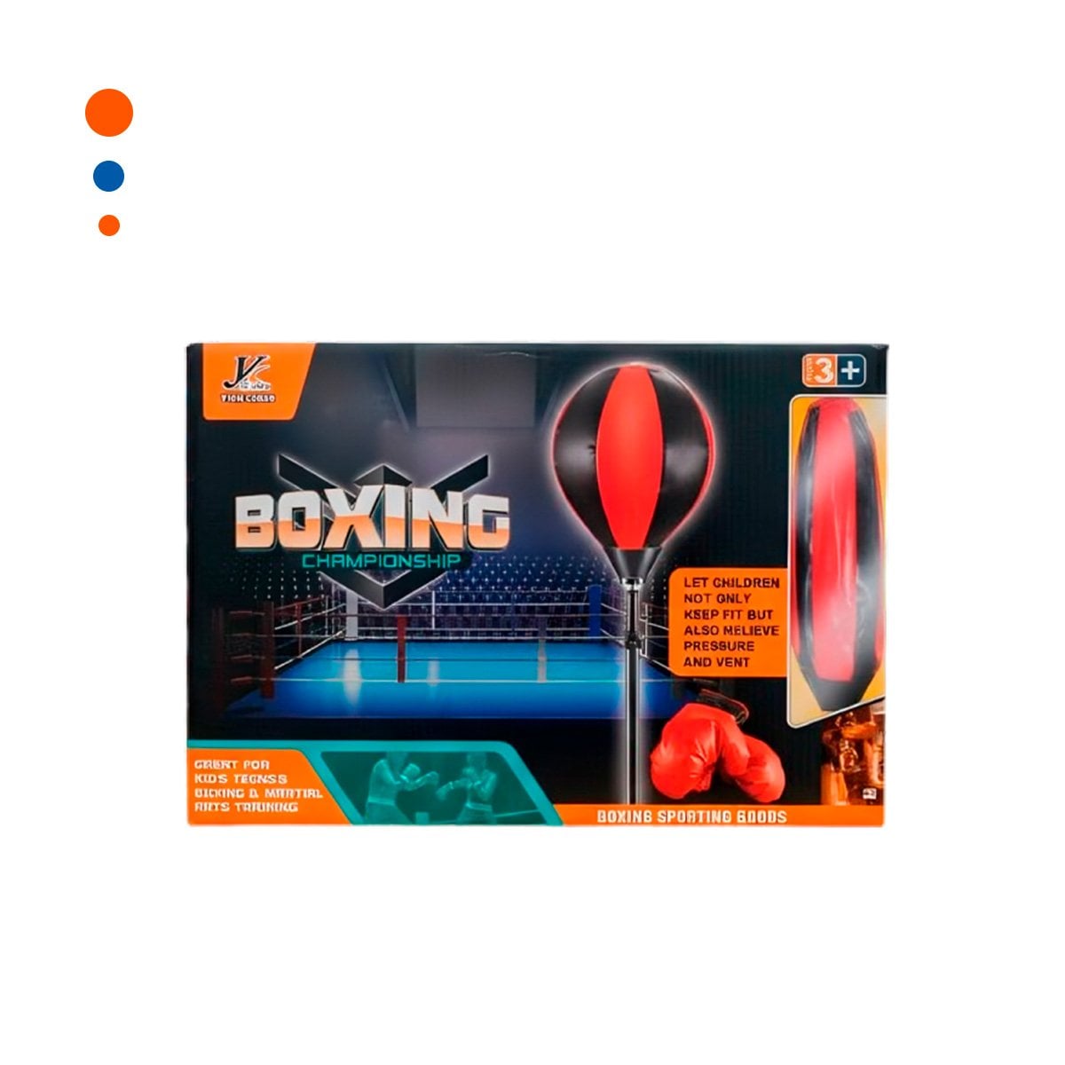 SET BOX DE PIE 102CM SOPORTE DURADERO Y FIRME YPAPEL REGALO - 1