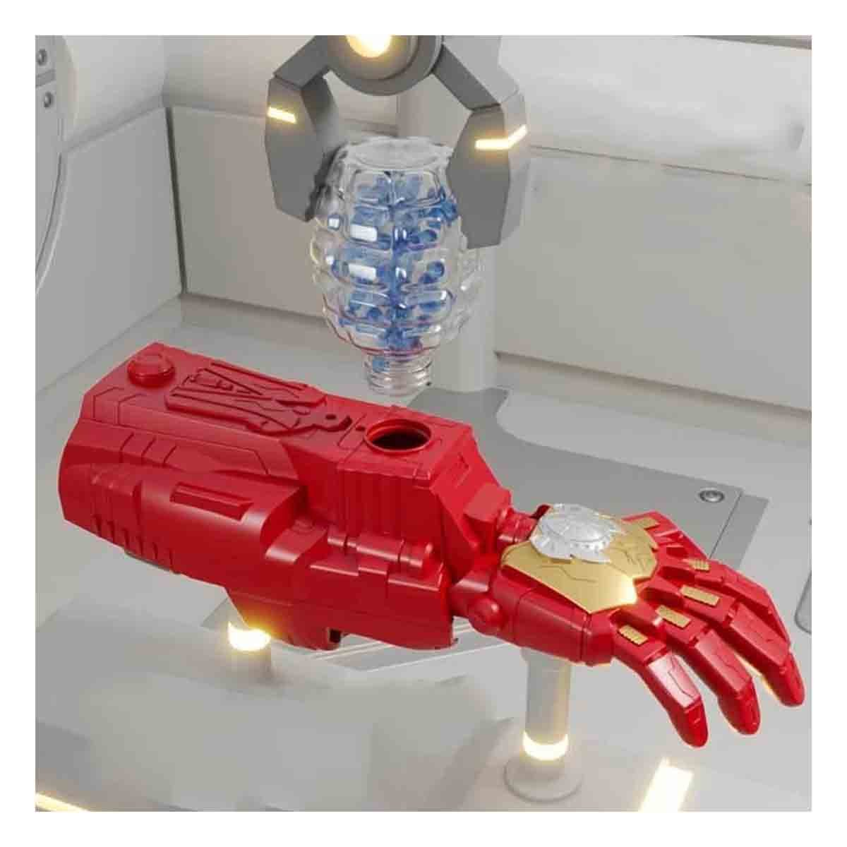 PACK4 PROTESIS PARA AVENTURA SUPERHEROE HIDROGEL GUINDA ACCESORIO DE FANTASIA YREGALO STICKER - 5