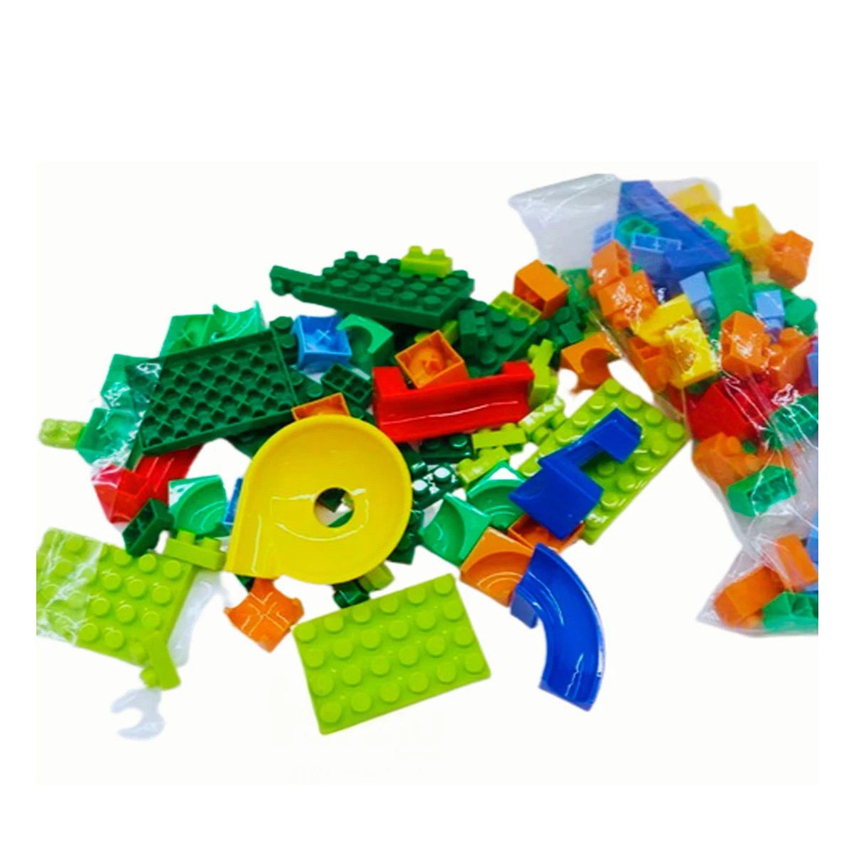 PACK6 CIRCUITO CANICAS 248 PIEZAS PARA JUEGO CREATIVO Y ACTIVIDAD YREGALO STICKER - 2