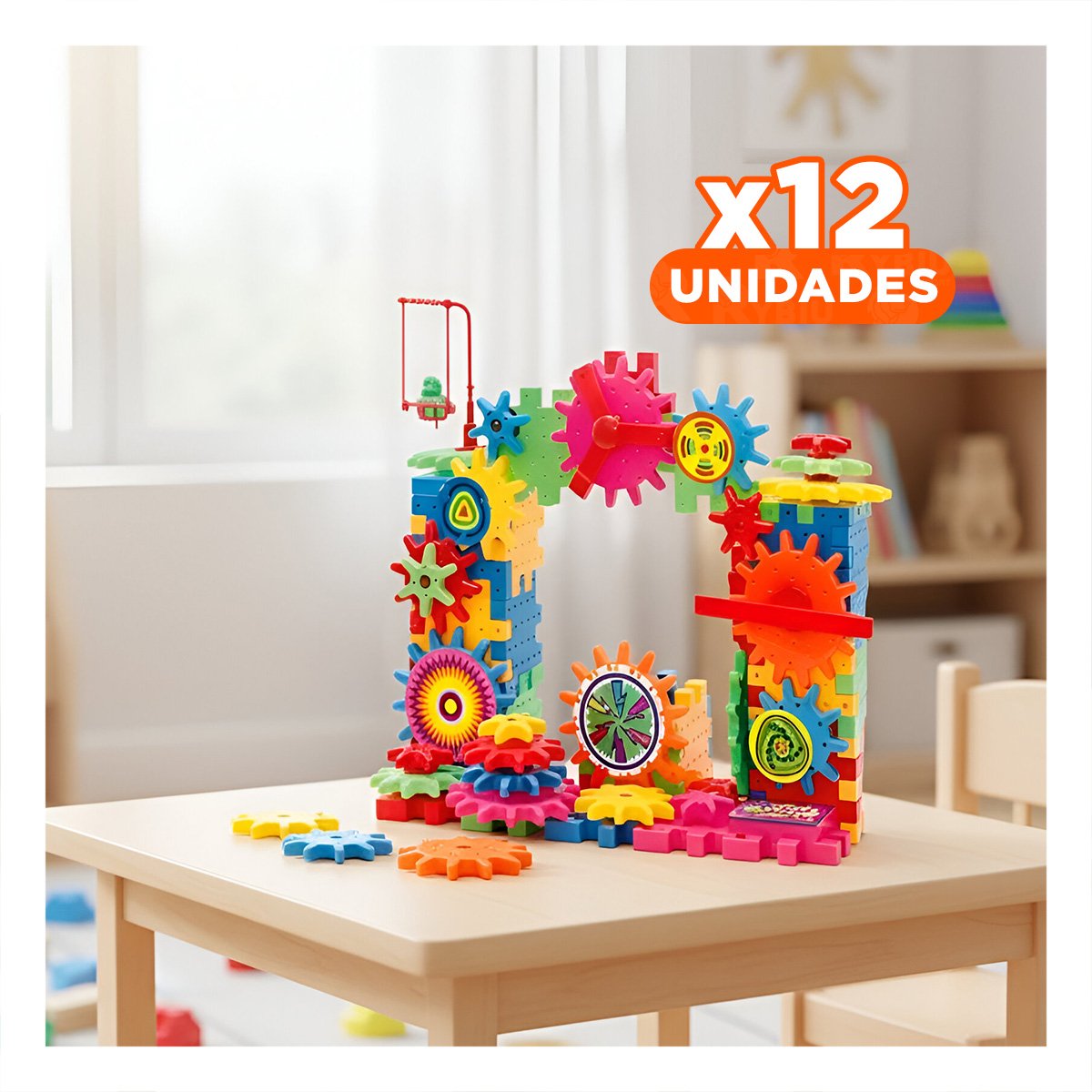 PACK12 DIVERSION DE APRENDIZAJE DE GRANAJE 108 PIEZAS PARA NIÑOS - 1