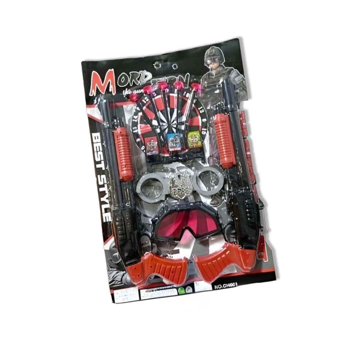 PACK2 SET DIDACTICO DE TIRO CON LENTES Y ACCESORIOS PARA NIÑOS APRENDIZAJE YREGALO STICKER - 2