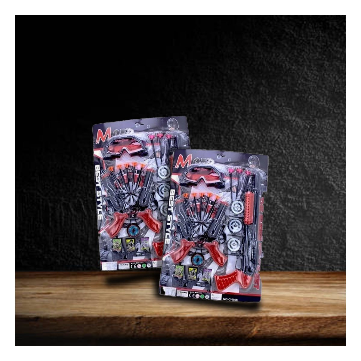 PACK2 SET INFANTIL DE TIRO CON DARDOS Y ACCESORIOS PARA DIVERSION YPAPEL REGALO - 5