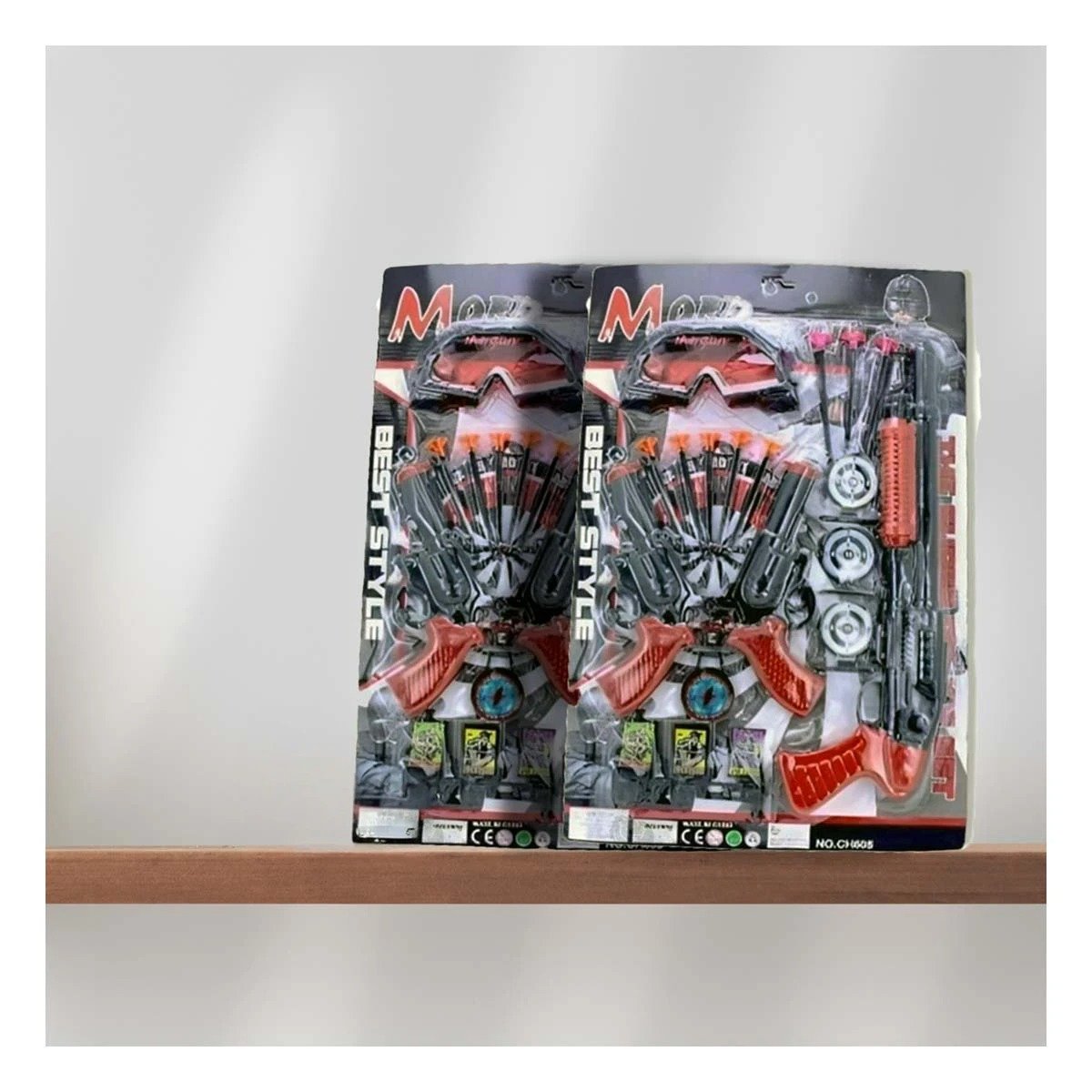 PACK12 PACK DE TIRO CON DARDOS Y ACCESORIOS PARA NIÑOS JUEGO SEGURO YREGALO STICKER - 5