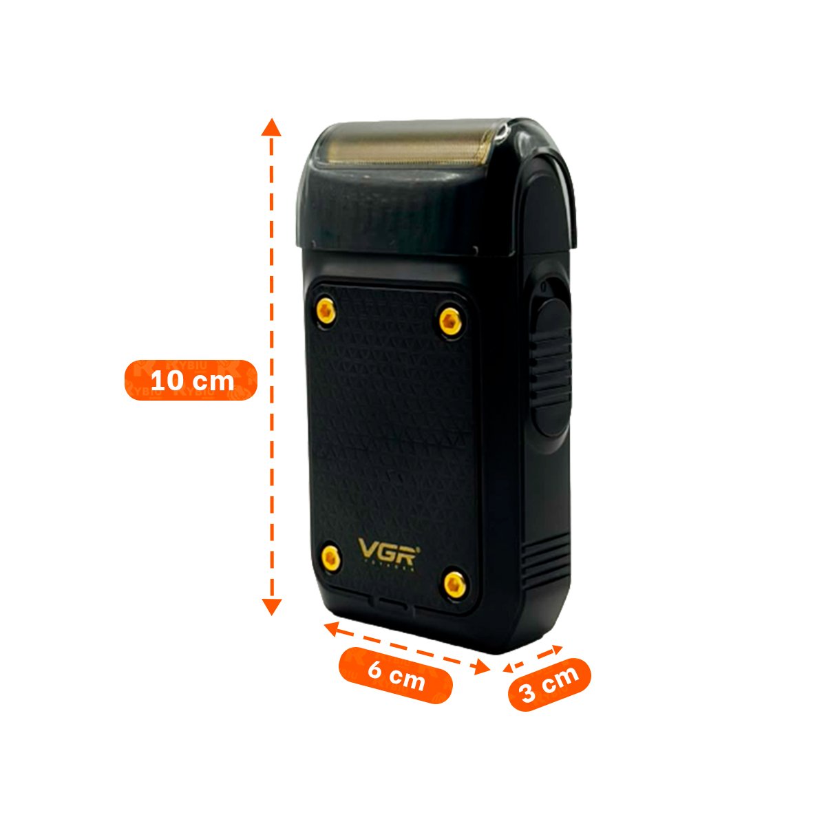 CORTADOR DE AFEITADO INALAMBRICO RECARGABLE EN CASA PARA AFEITADO FACIAL Y REGALO STICKER - 4