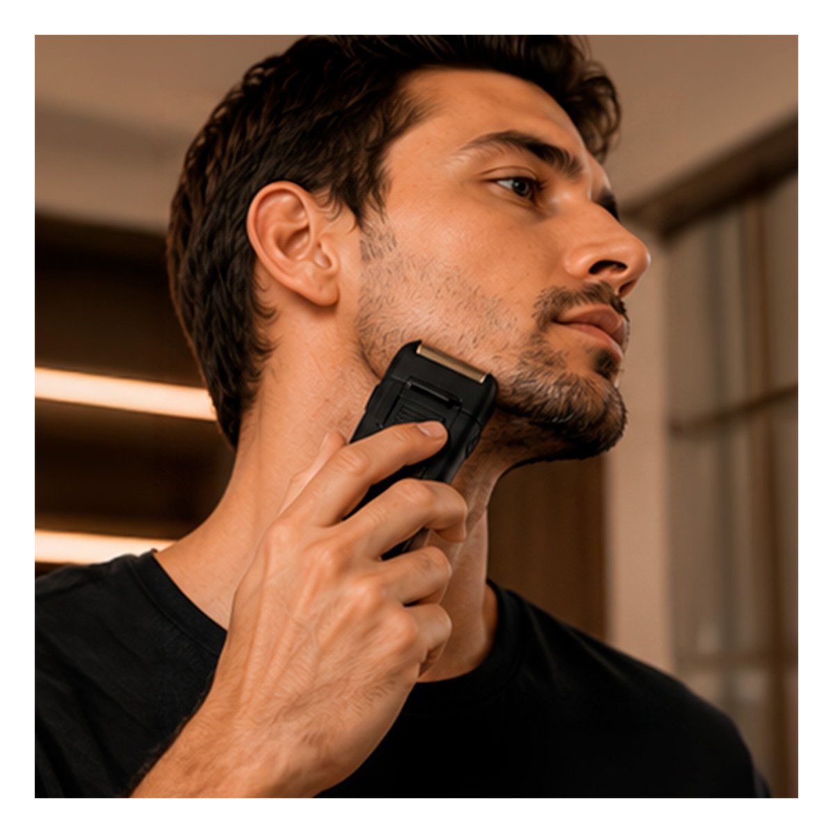 PACK2 MAQUINILLA DE AFEITADO INALAMBRICO RECARGABLE PARA USO DIARIO PARA BARBA - 3