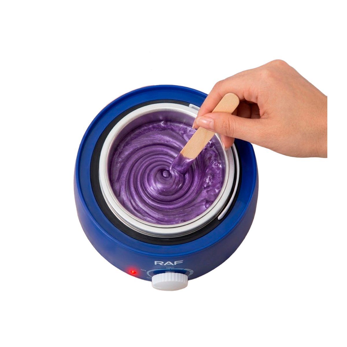 RECIPIENTE PARA USO DIARIO DE CERA EN ESTETICA COLOR VIOLETA YLIGAS REGALO - 3