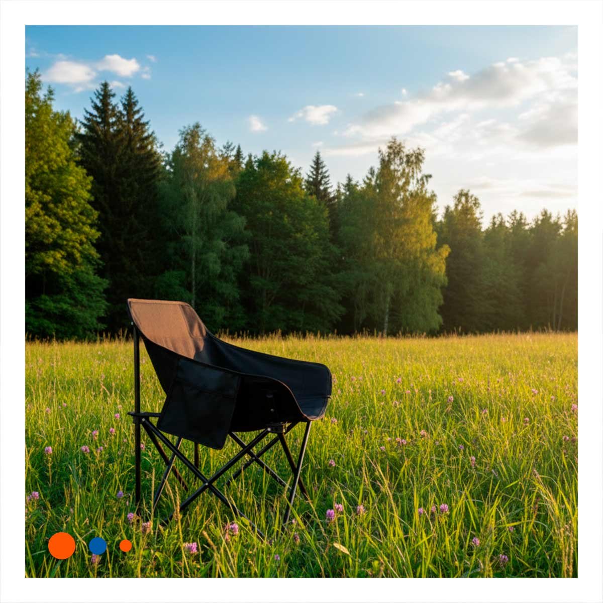 PACK4 SILLA OUTDOOR CAMPING PORTATIL 40X70CM LIGERA Y FIRME YREGALO STICKER - 5