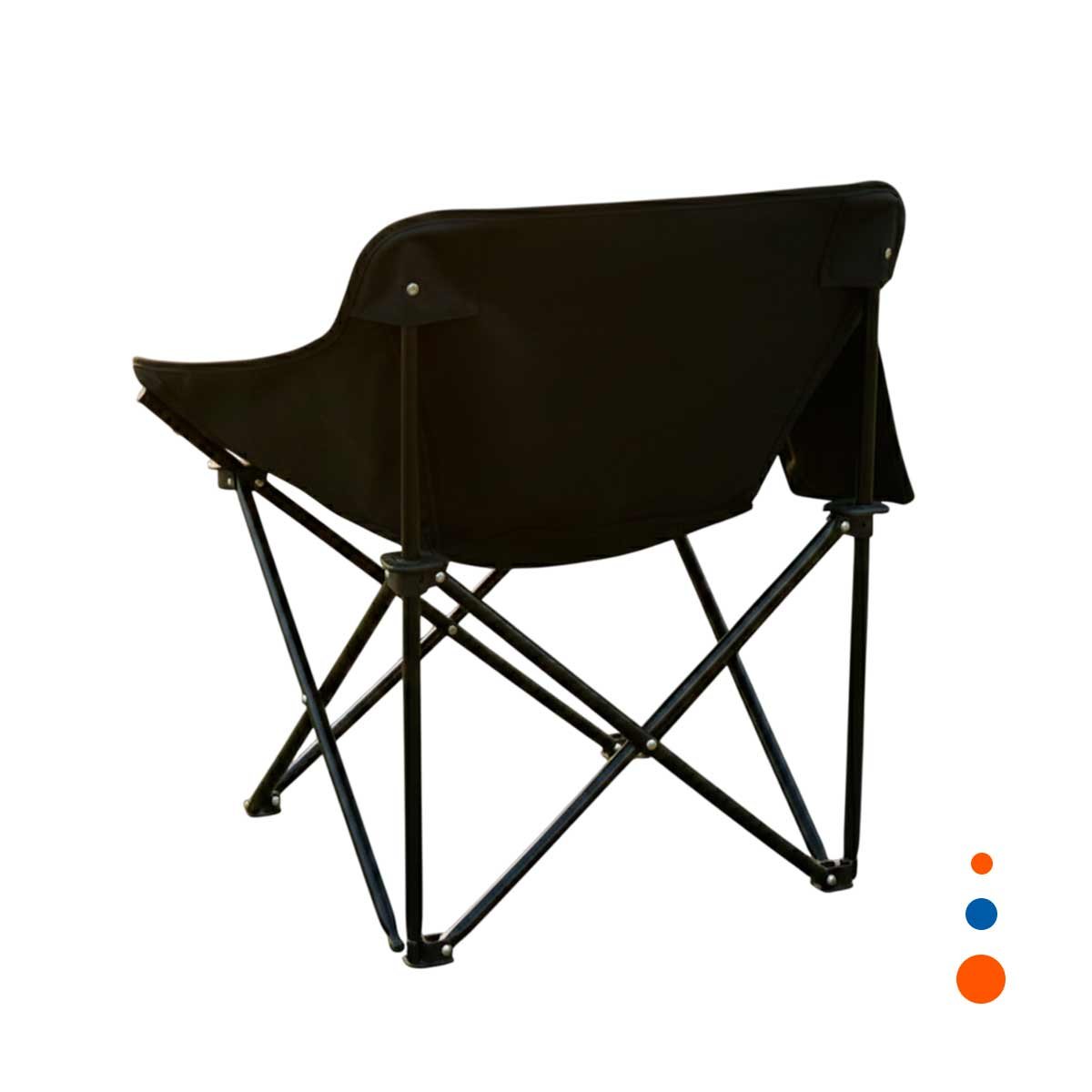 ASIENTO COMPACTO CAMPING PORTATIL 40X70CM DURADERO Y COMODO YREGALO STICKER - 3