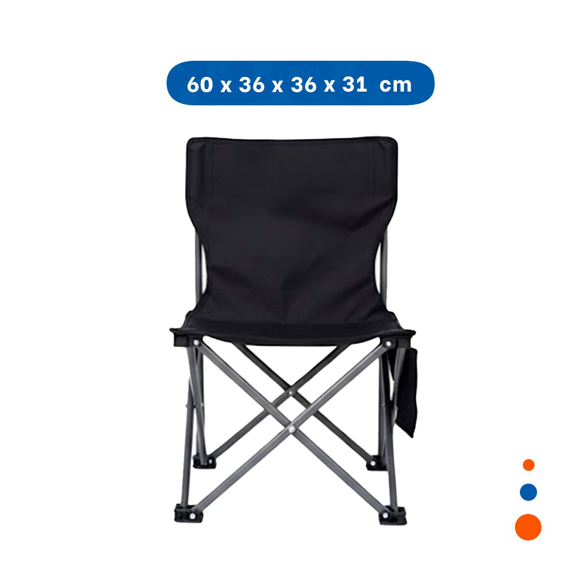 SILLA DE VIAJE LIGERA 36X60CM FIRME Y DURADERA YLIGAS REGALO - 4