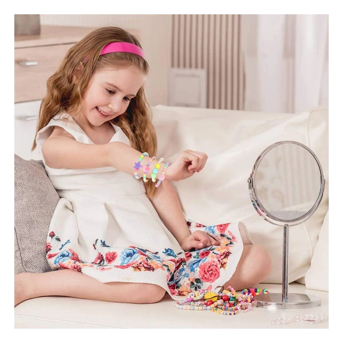PACK2 CONJUNTO ESPECIAL DE HACER COLLARES DE JUGUETE EN CAJA PARA NIÑAS - 3