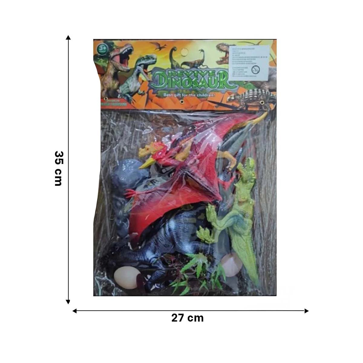 PACK12 DESCUBRIMIENTO DE DINOSAURIOS CON HUEVO Y ACCESORIOS EN BOLSA PARA REGALO YPAPEL REGALO - 4