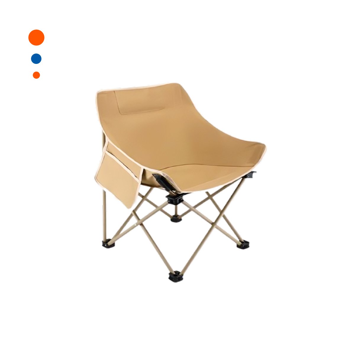 BUTACA PORTATIL CAMPING PLEGABLE 40X70CM FIRME Y ESTABLE YPAPEL REGALO - 1