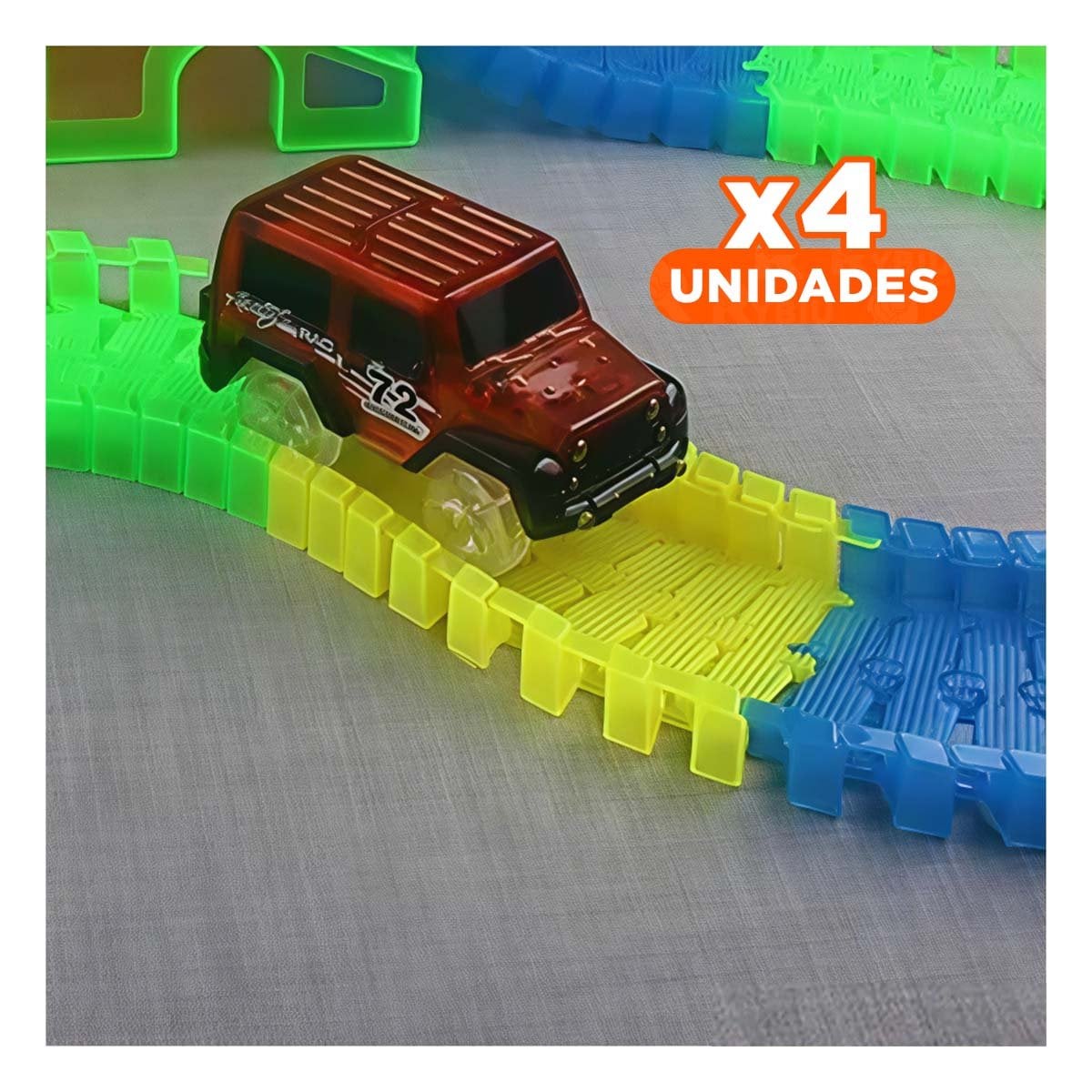 PACK4 TEMA FESTIVO NAVIDAD DECORACION LED BLANCO PARA HOGAR Y CASA - 1