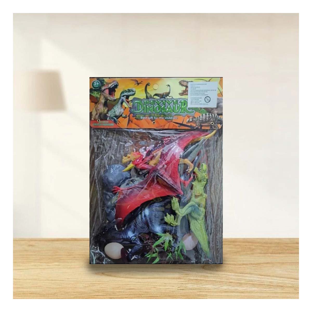 PACK4 ENTRETENIMIENTO DE DINOSAURIOS CON HUEVO Y ACCESORIOS PARA JUEGO YREGALO STICKER - 3