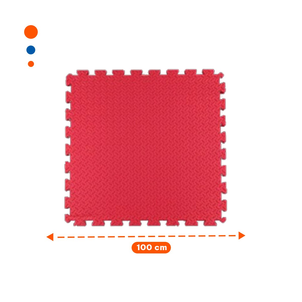 PACK6 ALFOMBRA ERGONOMICA PARA TONIFICACION NEGRO Y ROJO YPAPEL REGALO - 4