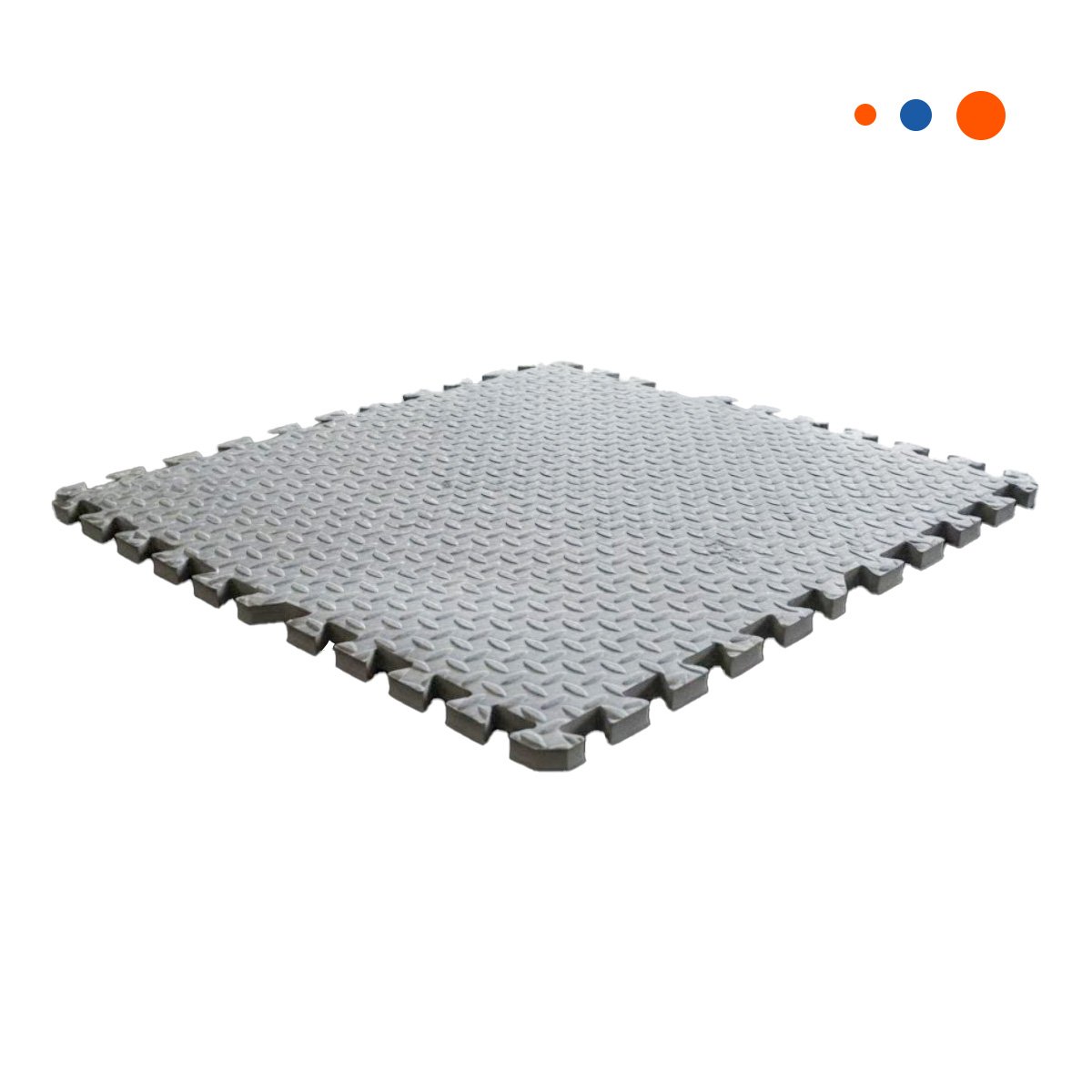 PACK2 ALFOMBRA PARA YOGA Y CORE PLOMO YREGALO STICKER - 2