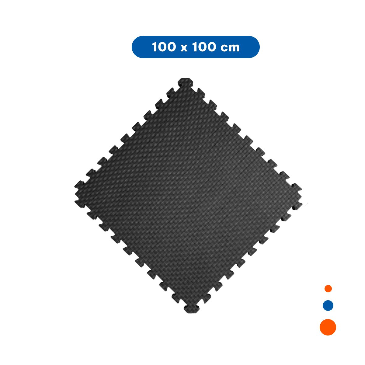 PACK2 ESTERA ERGONOMICA PARA CORE Y ABDOMINALES NEGRO - 4