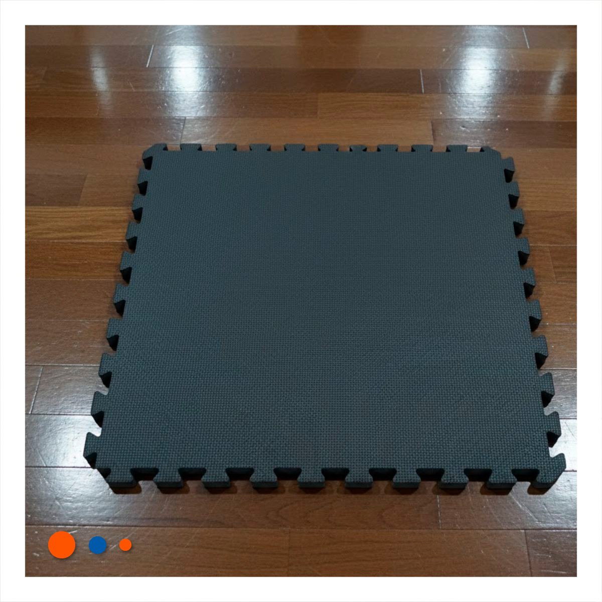 TATAMI RESISTENTE PARA TONIFICACION Y CORE NEGRO YREGALO STICKER - 2
