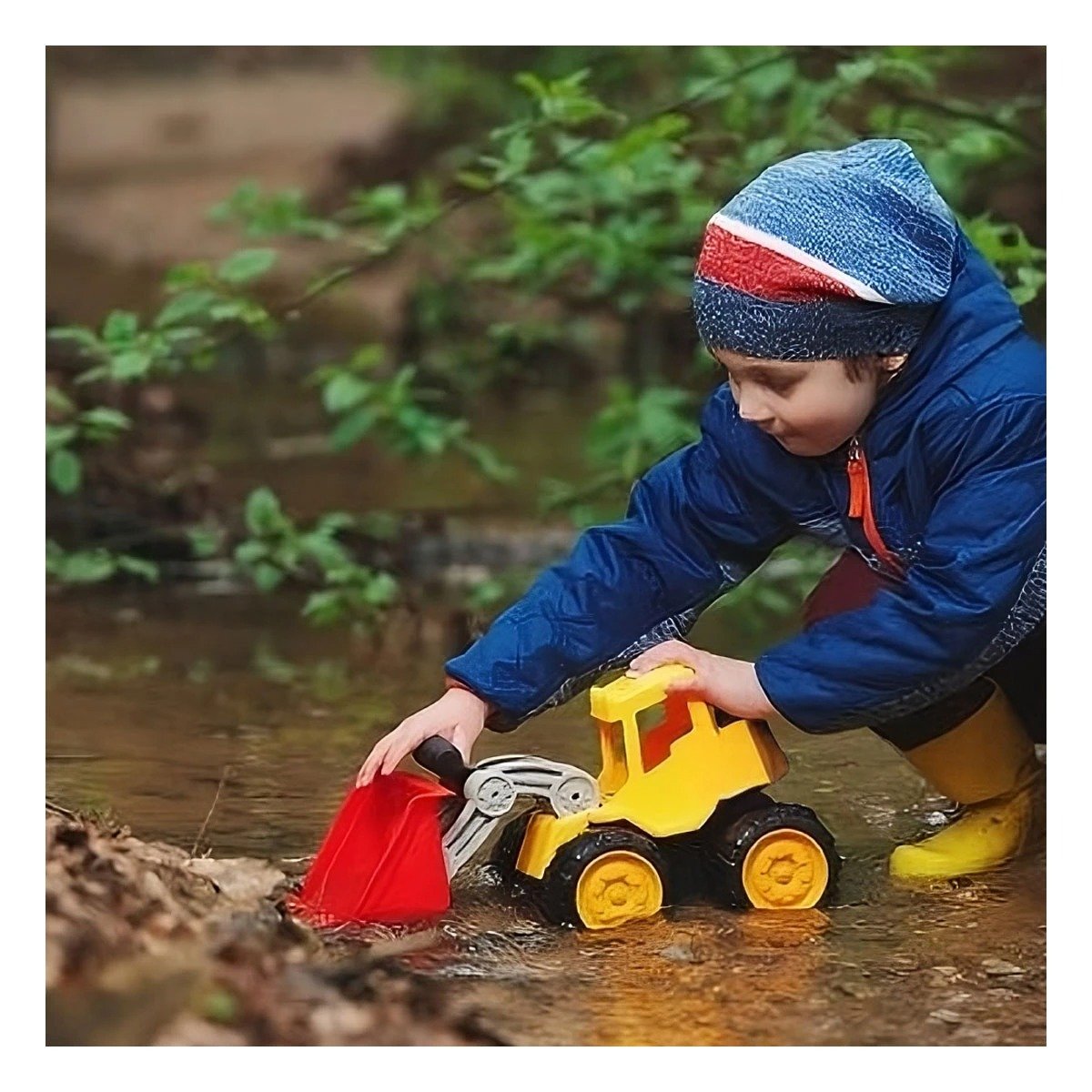 PACK6 PROPUESTA LUDICA CARRO CONSTRUCTOR EXCAVADORA PARA USO EN CASA YPAPEL REGALO - 5