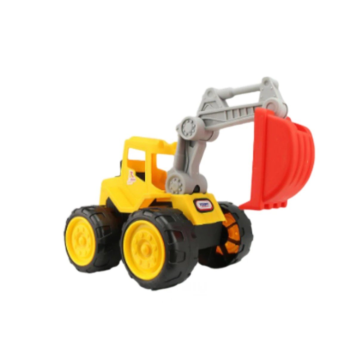 PACK2 LINEA CARRO CONSTRUCTOR EXCAVADORA PARA JUEGO Y ESPACIOS DE CASA YREGALO STICKER - 2