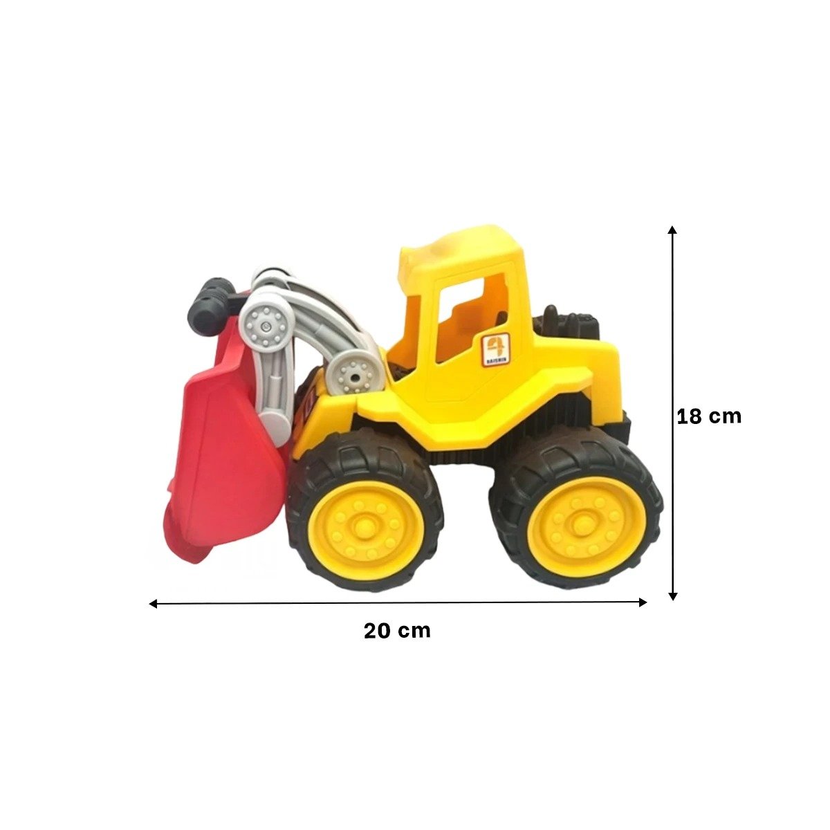 PACK6 OPCION CREATIVA CARRO CONSTRUCTOR EXCAVADORA PARA DIVERSION EN HOGAR YREGALO STICKER - 4