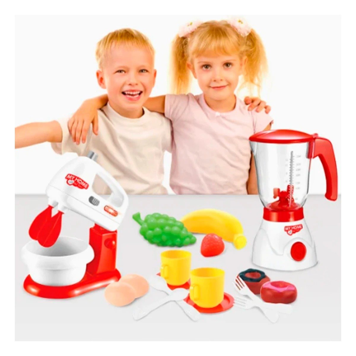 PACK2 COCINA DIDACTICA LICUADORA Y BATIDORA DE COCINA PARA JUEGO CREATIVO - 2