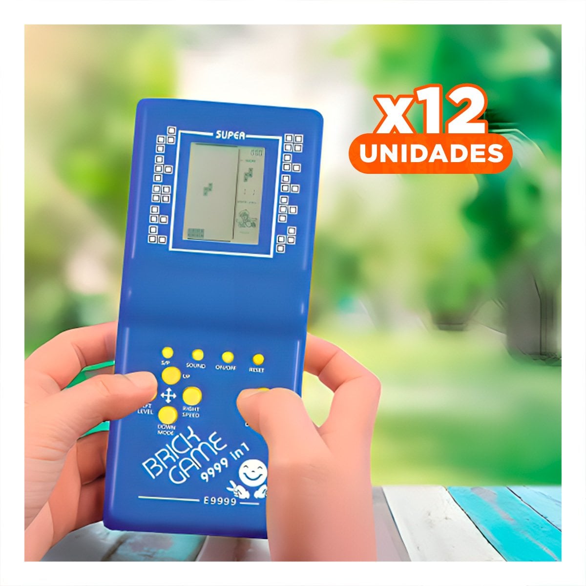 PACK12 TECNOLOGIA LUMINOSO CON RELOJ PARA DECORACION HOGAR MODERNO BLANCO - 1