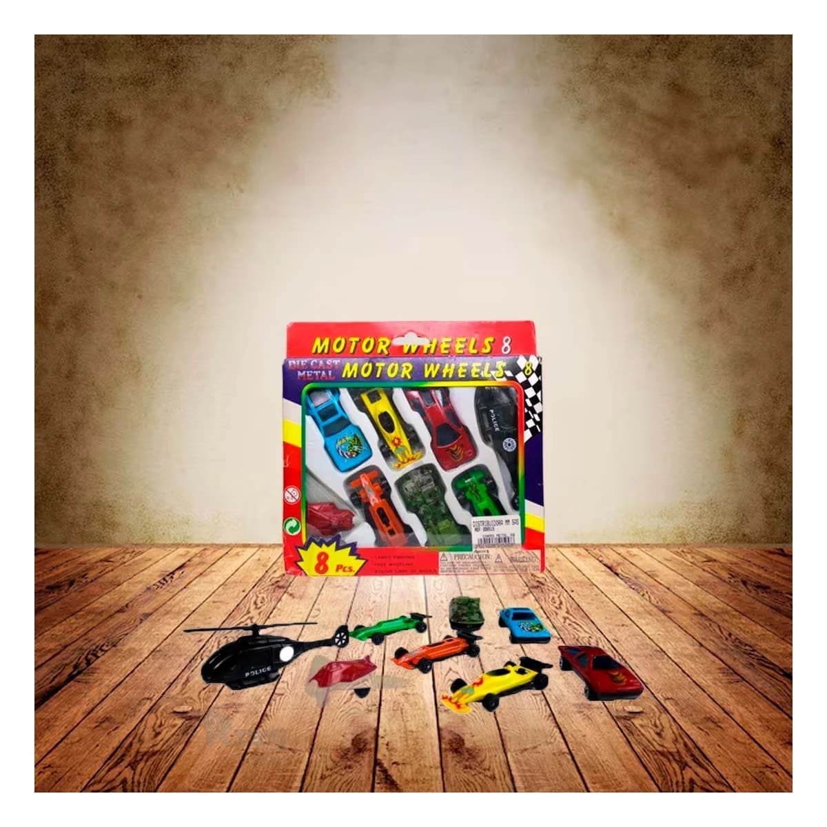 PACK6 ALTERNATIVA CLASICA DE CARRITOS METAL PARA COLECCION Y DIVERSION HOGAR - 5