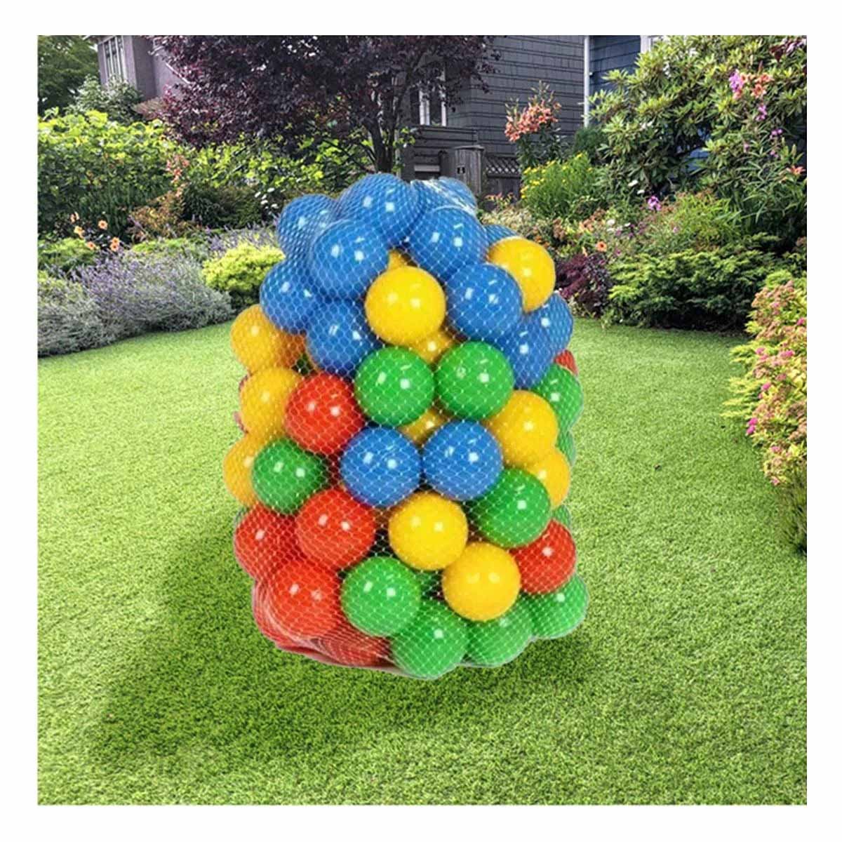 PACK2 JUEGO PRACTICO CON PELOTAS PARA CASA PARQUE Y PATIO YREGALO STICKER - 5
