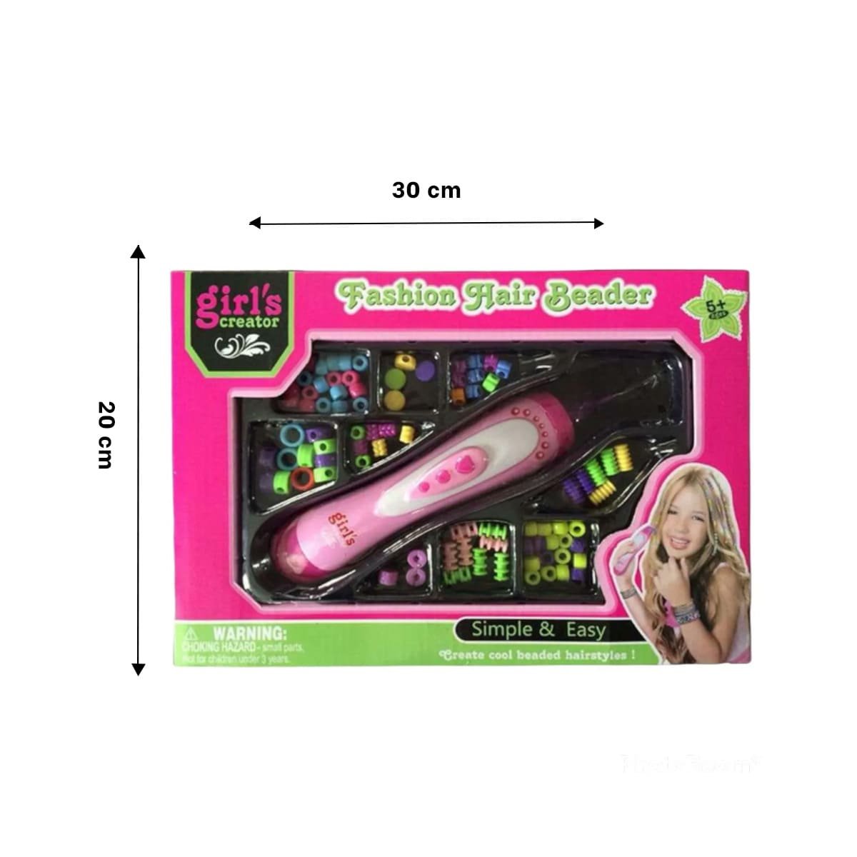 PACK4 COMBO INFANTIL DE ESTILO CAPILAR PARA JUEGO Y CREATIVIDAD - 4