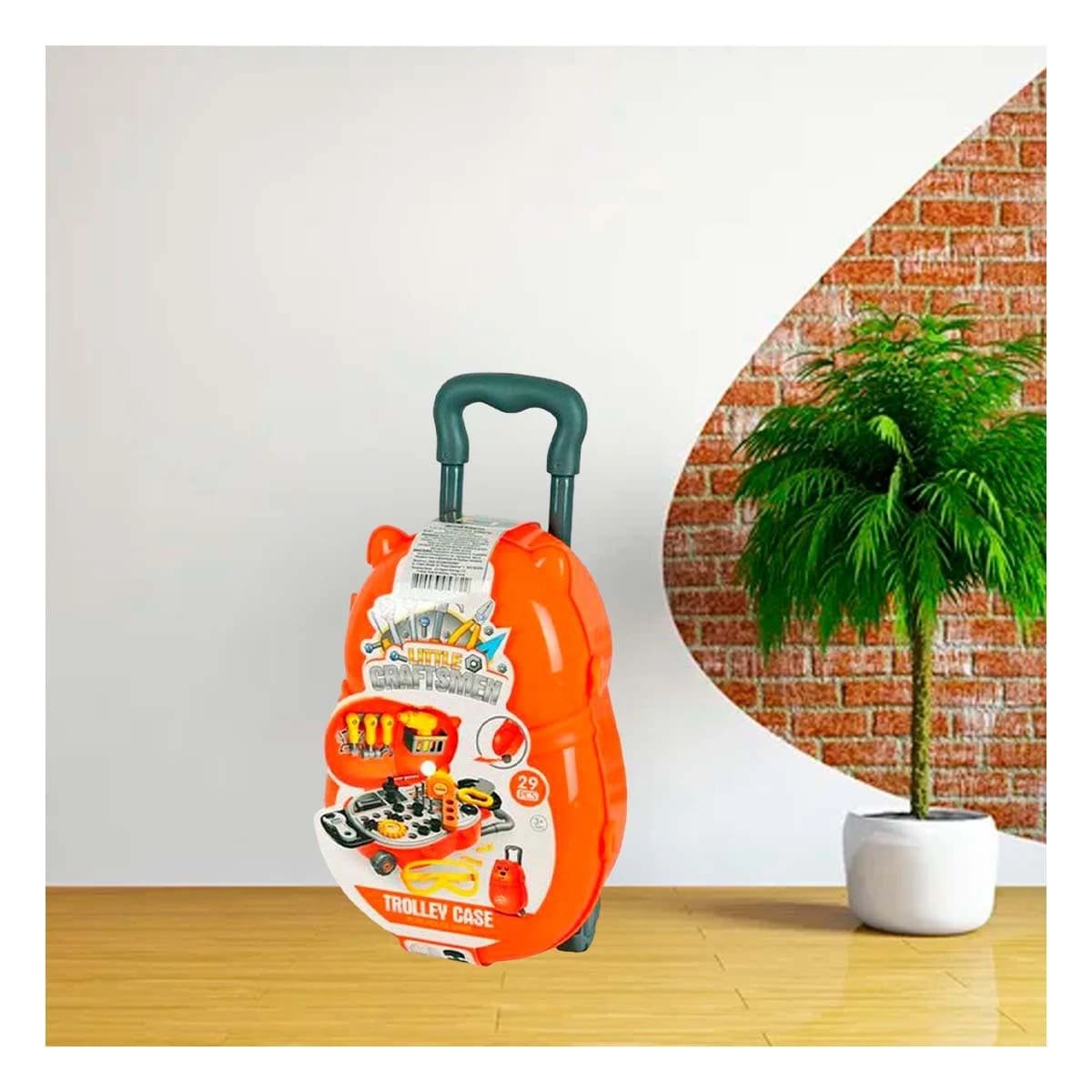 PACK2 PORTA JUEGOS DE HERRAMIENTAS DE JUGUETE EDUCATIVO PARA JUEGO CREATIVO EN CASA - 5