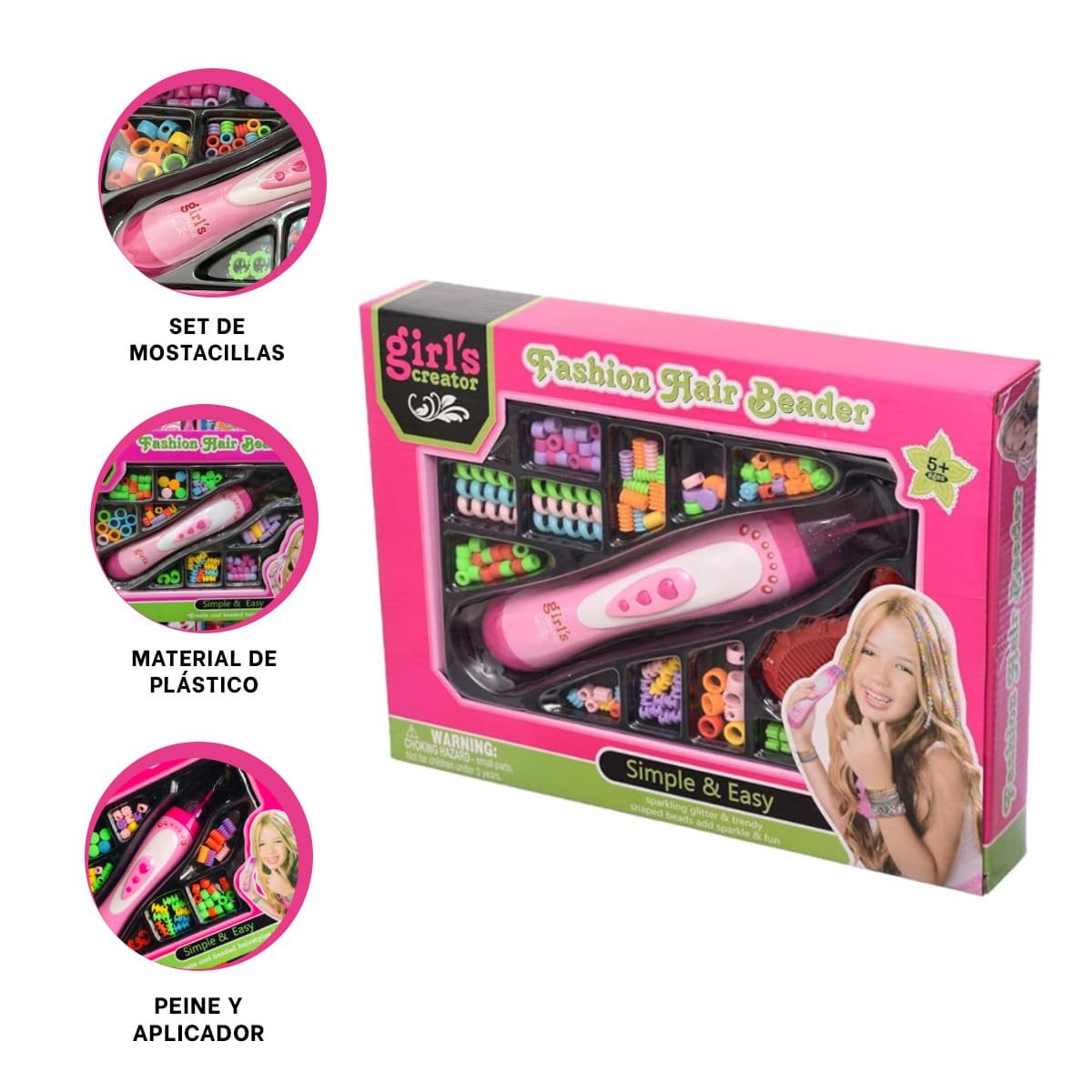 PACK RECREATIVO DE DISENO CAPILAR CON ACTIVIDADES MANUALES - 3