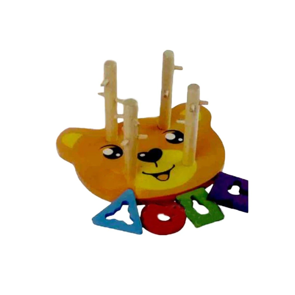 PACK2 MATERIAL CREATIVO DE OSO ENCAJE JUEGO DIDACTICO YREGALO STICKER - 2