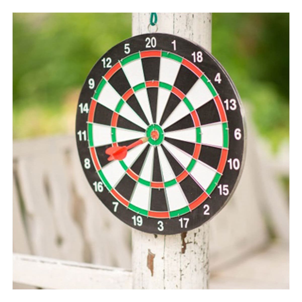 PACK4 JUEGO DE DARDOS PARA ENTRETENIMIENTO CIRCULAR DE MADERA - 5