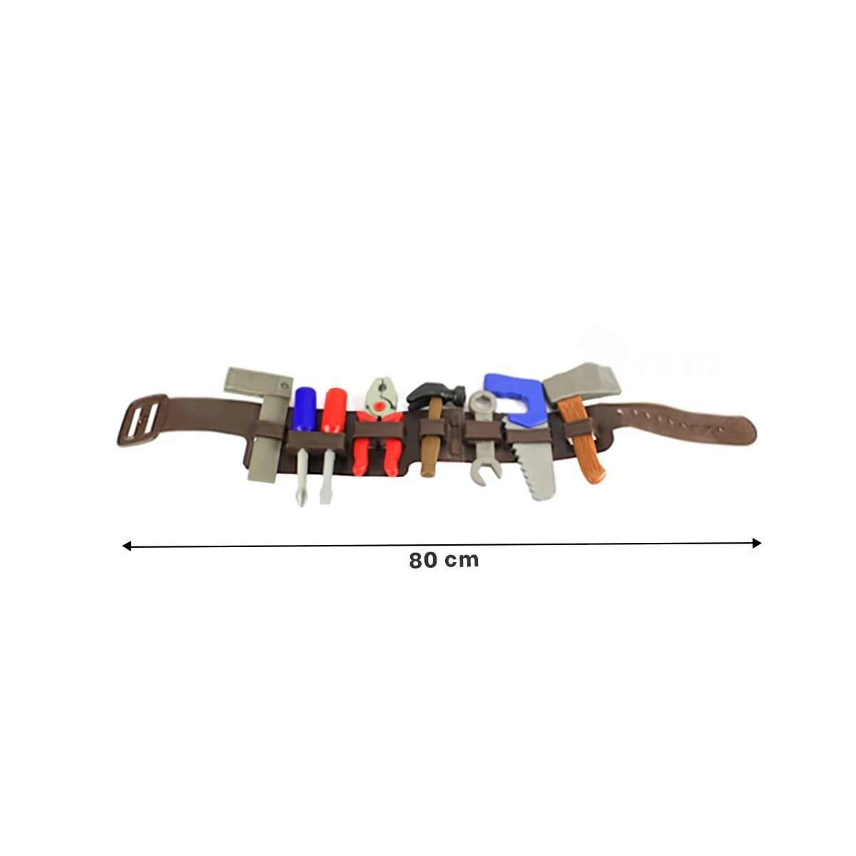 PACK4 EQUIPO DE HERRAMIENTAS DIDACTICO CON CINTURON Y CASCO AMARILLO PARA NINOS - 4