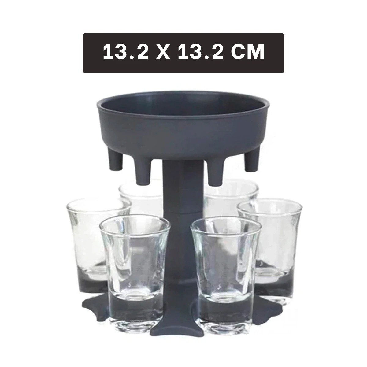 PACK6 SOPORTE PRACTICO DE COPAS SHOT PARA REUNIONES CASERAS - 4