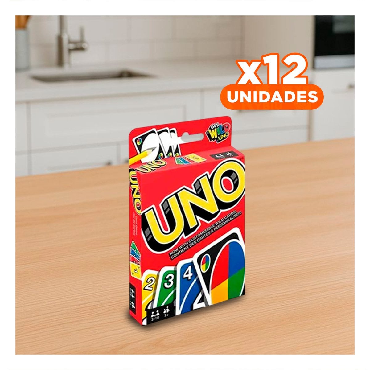 PACK12 CARTONES UNO PARA REUNIONES Y JUEGOS EN CASA - 1