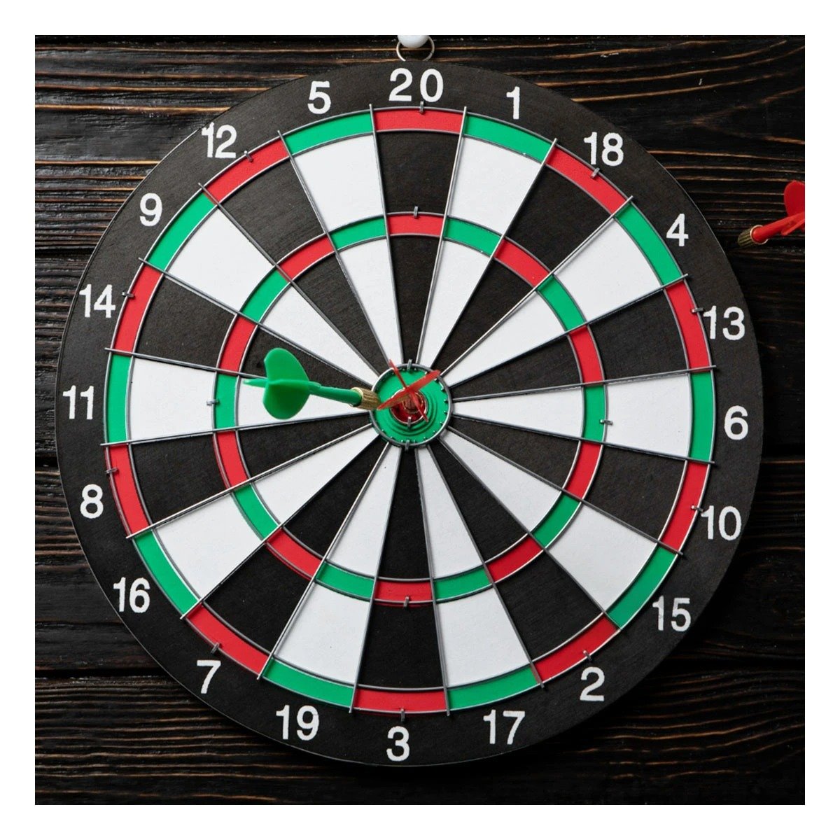 PACK6 SET DE DARDOS DE MADERA CIRCULAR PARA JUEGO SOCIAL YPAPEL REGALO - 5