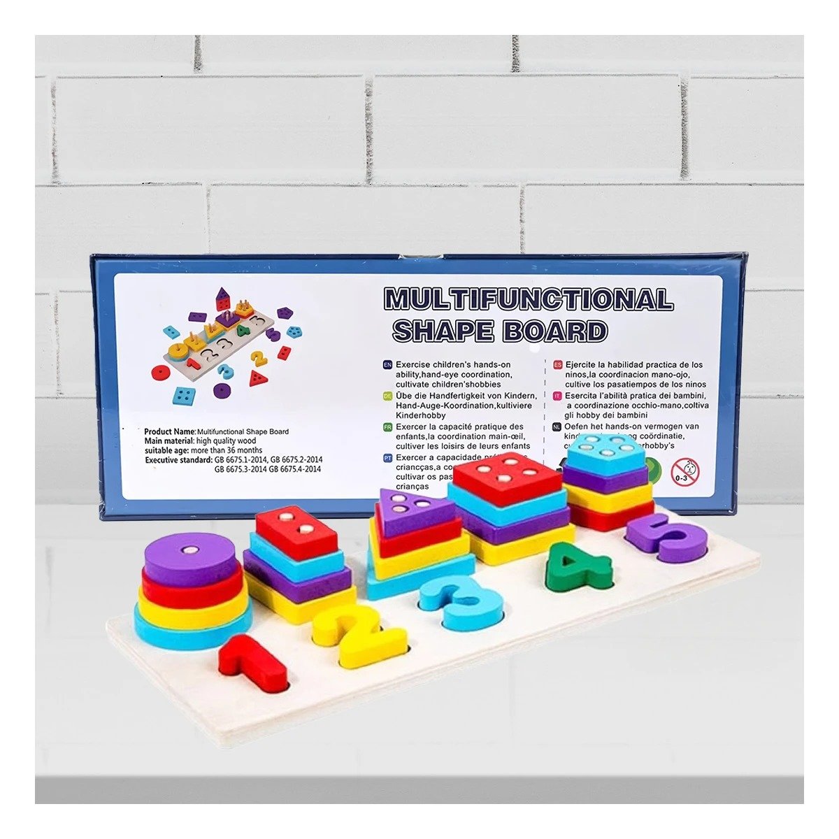 PACK2 MATERIAL CREATIVO MULTIFUNCIONAL FIGURAS Y NUMEROS YREGALO STICKER - 5