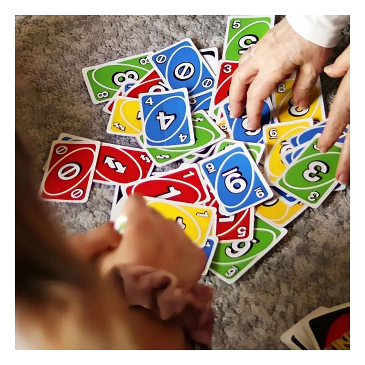 PACK12 CARTONES UNO PARA COMPARTIR JUEGOS SOCIALES YPAPEL REGALO - 5