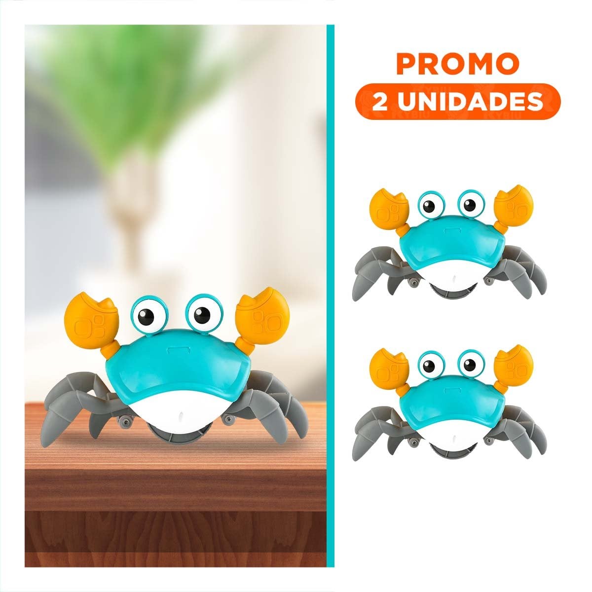 PACK2 VISUAL A CUERDA CELESTE PARA DIVERSION EN CASA CON DISENO LLAMATIVO - 1