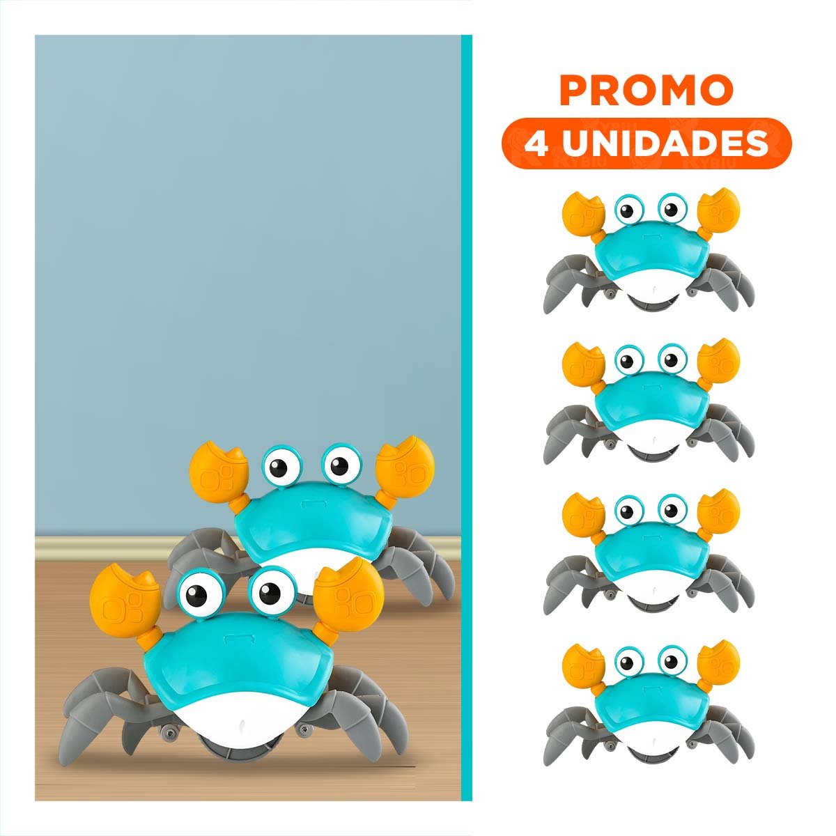 PACK4 MANUAL MARINO A CUERDA CELESTE PARA JUEGO EN CASA YREGALO STICKER - 1