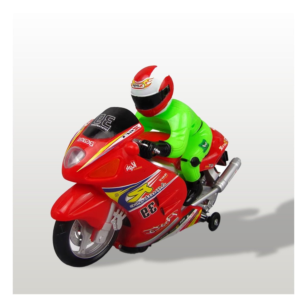 PACK2 MODELO DE CARRERA CON PILOTO ROJO PARA ESCENARIOS DE FANTASIA - 3