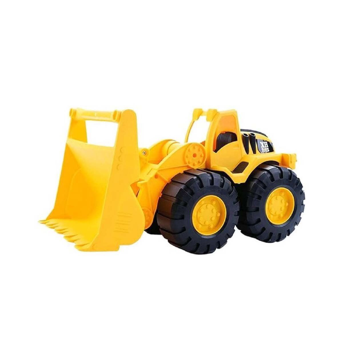 JUGUETE DE EXCAVACION BRAZO DELANTERO 19,5X32CM AMARILLO YREGALO STICKER - 3