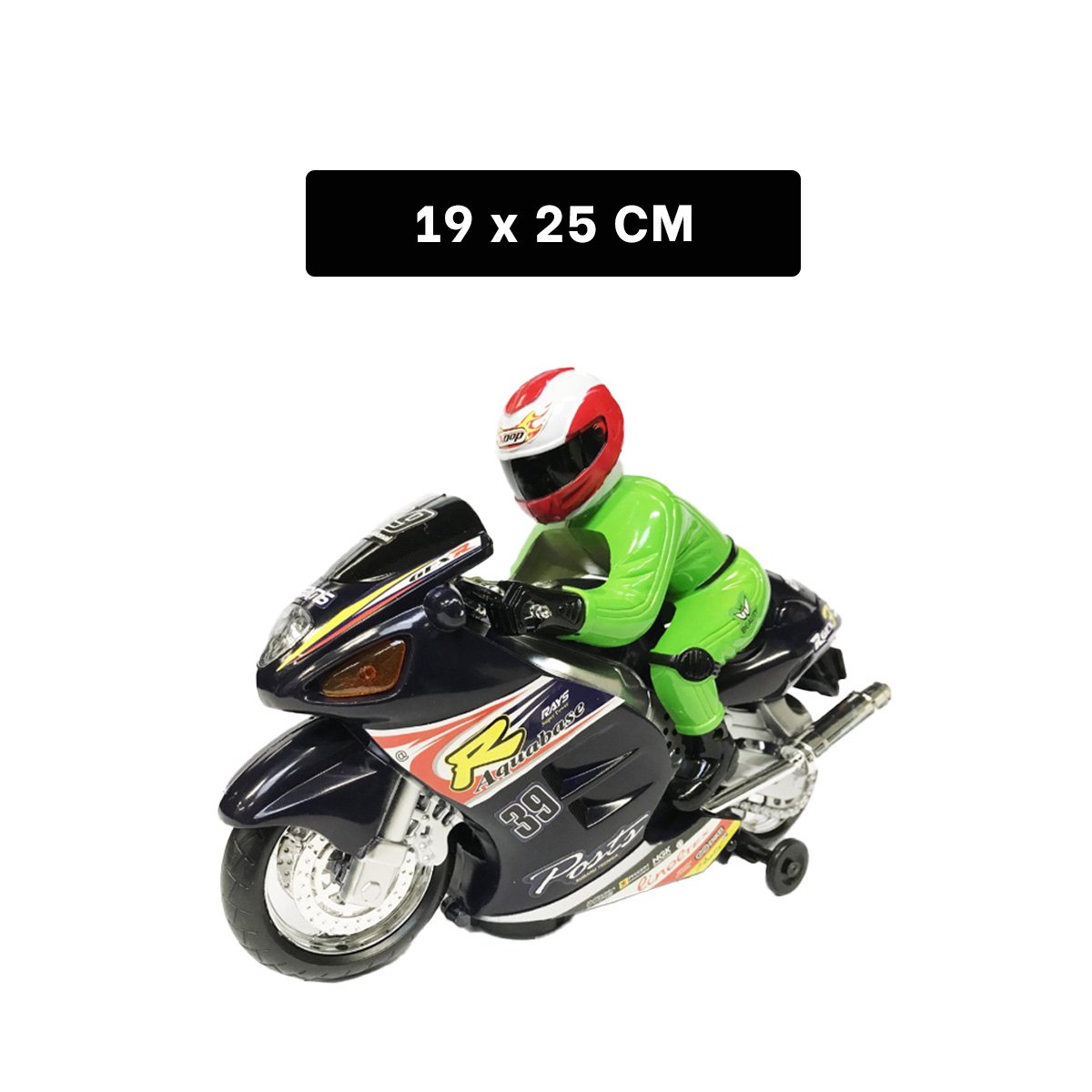 UNIDAD DE VELOCIDAD CON PILOTO NEGRO PARA JUEGO INFANTIL DIARIO YSTICKY - 4